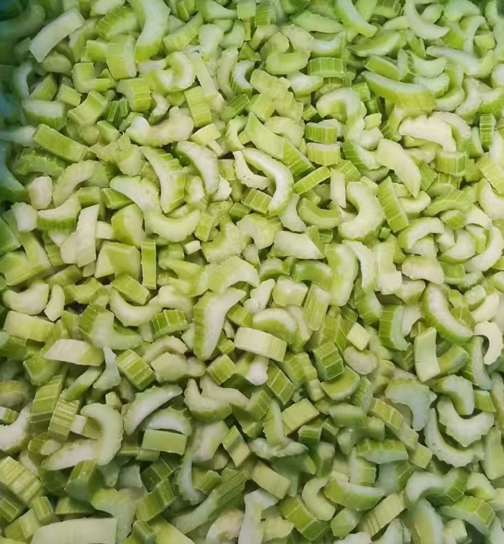 Frozen Celery Pieces