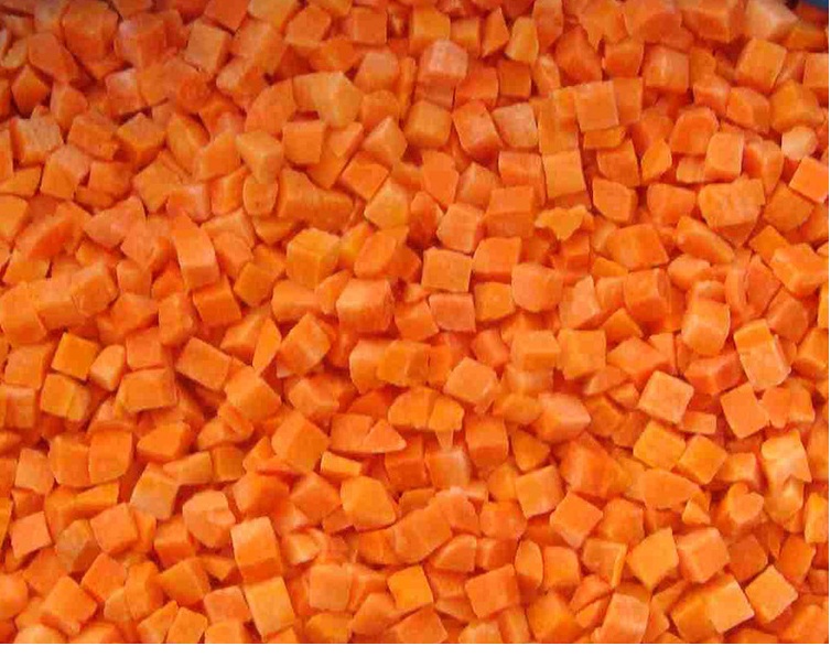 Frozen Carrot Dices
