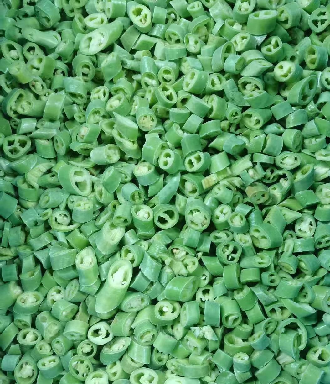 Frozen Green Chili Pieces